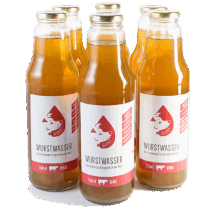 Slups Wurstwasser® Hundegetränk Rind 6 x 750 ml