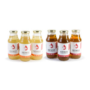 Slups Wurstwasser® Hundegetränk Huhn Rind je 3 x 330 ml