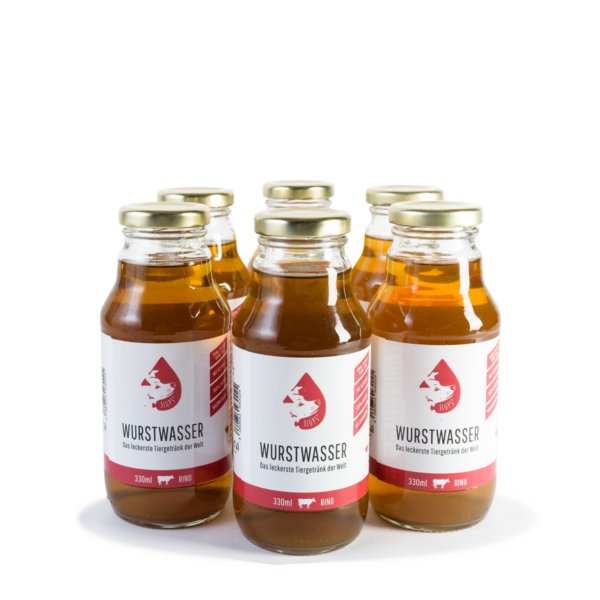 Slups Wurstwasser® Hundegetränk Rind 6 x 330 ml